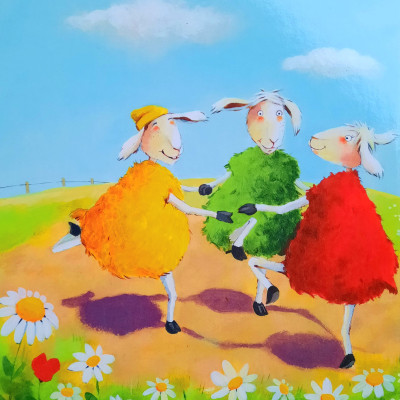 Die wilden bunten Schafe... Die wilden bunten Schafe...
