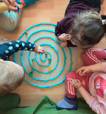 Schnecken.Runden Schnecken.Runden