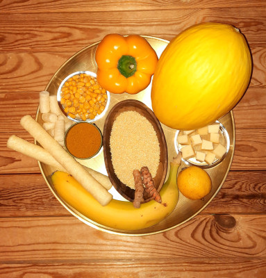 gelbes Essen