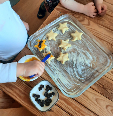 Seesterne backen