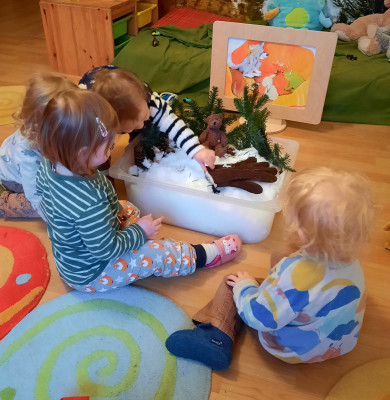 Die 5 im Handschuh zum Mitmachen