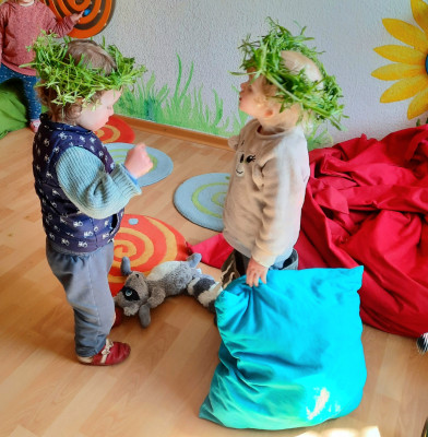 Klettenlabkraut.Kronen