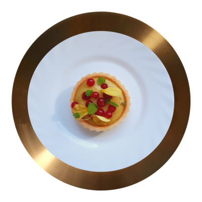 Sonnenschein.Taler mit Nachtkerzen.Creme